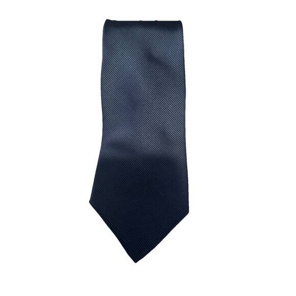 GUCCI Patterned Blue Silk Tie Made In Italy - Picture 5 of 10